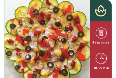 Carpaccio de calabacín