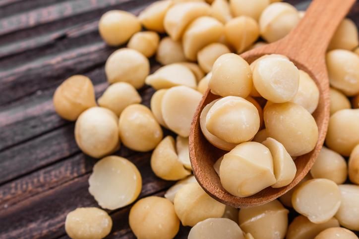 Nueces de macadamia: 6 propiedades desconocidas