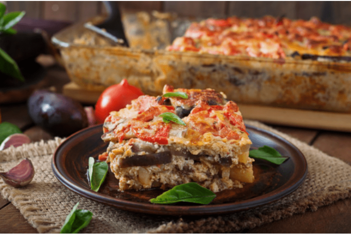 Receta Mussaka Vegetal
