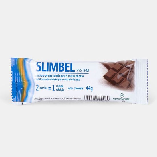 Barrita de chocolate energética y proteica - Slimbel