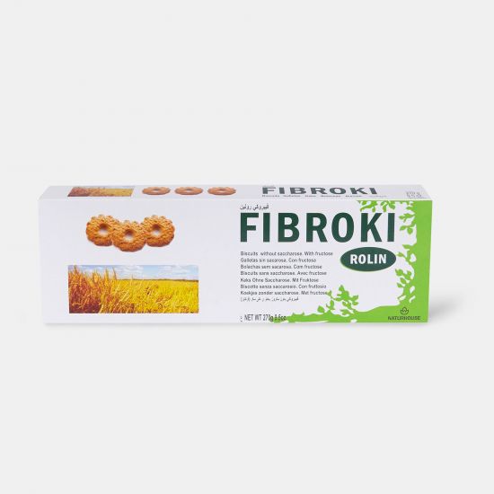 Galletas integrales sin azúcar - Fibroki Rolin